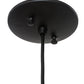 Meyda Lighting Tuscan Vineyard 5" Black Personalized Pendant Light With Green Wine Bottle Shade Glass