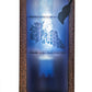 Meyda Lighting Tuscan Vineyard 5" Copper Vein Wall Sconce With Blue Sandblasted Wine Bottle Shade Glass
