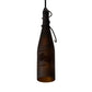 Meyda Lighting Tuscan Vineyard 5" Mahogany Bronze Mini Pendant Light With Amber Wine Bottle Shade Glass