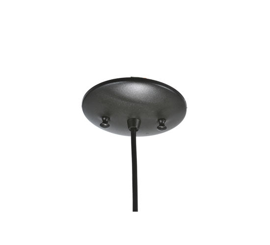 Meyda Lighting Tuscan Vineyard 5" Textured Black Lighthouse Mini Pendant Light With Green Wine Bottle Shade Glass