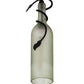 Meyda Lighting Tuscan Vineyard 5" Textured Black Mini Pendant Light With Frosted White Wine Bottle Shade Glass