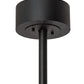 Meyda Lighting Tuscan Vineyard 50" 12-Light Textured Black Chandelier With Chrome Wine Bottle Shade and Fan