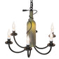 Meyda Lighting Tuscan Vineyard 65616 18" 6-Light Textured Black Chandelier
