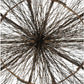 Meyda Lighting Twigs 100" 10-Light Terra Brown Chandelier With Ivory Faux Candlelight