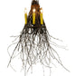 Meyda Lighting Twigs 20" 3-Light Timeless Bronze Wall Sconce With Ivory Faux Candlelight