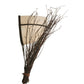 Meyda Lighting Twigs 20" Mahogany Bronze Wall Sconce With Fleshtone Idalight Shade
