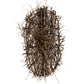 Meyda Lighting Twigs 32" 6-Light Antique Copper & Natural Wood Island Chandelier With Ivory Faux Candlelight