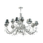 Meyda Lighting Twigs 48" 12-Light Extreme Chrome Chandelier