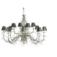 Meyda Lighting Twigs 48" 12-Light Extreme Chrome Chandelier