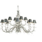 Meyda Lighting Twigs 48" 12-Light Extreme Chrome Chandelier