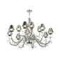 Meyda Lighting Twigs 48" 12-Light Extreme Chrome Chandelier