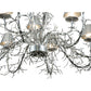 Meyda Lighting Twigs 48" 12-Light Extreme Chrome Chandelier