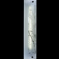 Meyda Lighting Twigs 5" Powder Coated Nickel Steel Wall Sconce With Frosted White Shade Glass