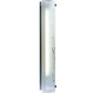 Meyda Lighting Twigs 5" Powder Coated Nickel Steel Wall Sconce With Frosted White Shade Glass