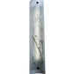 Meyda Lighting Twigs 5" Powder Coated Nickel Steel Wall Sconce With Frosted White Shade Glass