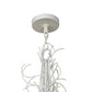 Meyda Lighting Twigs 54" 24-Light Almond Overcast Chandelier With White Faux Candlelight