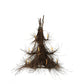 Meyda Lighting Twigs 72" 15-Light 3-Tier Mahogany Bronze Chandelier With Ivory Faux Candlelight