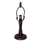 Meyda Lighting Twisted Fly 13" Mahogany Bronze Table Lamp Base