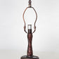 Meyda Lighting Twisted Fly 6" Mahogany Bronze Table Lamp Base
