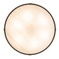 Meyda Lighting Urban 37" 6-Light Timeless Bronze Semi-flush Mount Light With Whitestone Idalight Shade