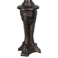 Meyda Lighting Urn 28" 3-Light Mahogany Bronze Table Lamp Base