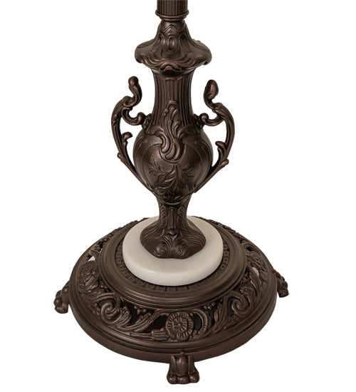 Meyda Lighting Urn Handle 63" Mahogany Bronze Floor Lamp Base