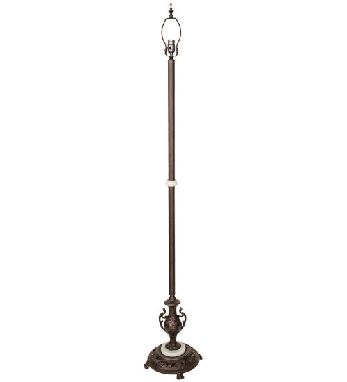 Meyda Lighting Urn Handle 63" Mahogany Bronze Floor Lamp Base