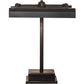 Meyda Lighting Utica Library 16" 2-Light Oil Rubbed Bronze Banker's Table Lamp