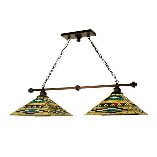 Meyda Lighting VALENCIA Mission 46" 2-Light Island Pendant Light