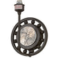 Meyda Lighting Valdosta 8" Timeless Bronze Wall Sconce With Off White Textrene Shade