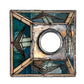 Meyda Lighting Valencia 7" Mission Multi-Colored Stained Shade Glass