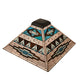 Meyda Lighting Valencia Mission 20" Multi-Colored Stained Shade Glass