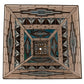 Meyda Lighting Valencia Mission 20" Multi-Colored Stained Shade Glass