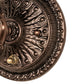 Meyda Lighting Victorian 6" Mahogany Bronze Wall Sconce Hardware