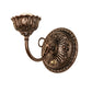 Meyda Lighting Victorian 6" Mahogany Bronze Wall Sconce Hardware