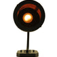 Meyda Lighting Villa 6" Craftsman Brown Wall Sconce With Ambra Siena Idalight Shade Glass