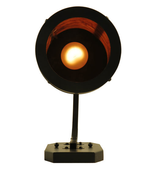 Meyda Lighting Villa 6" Craftsman Brown Wall Sconce With Ambra Siena Idalight Shade Glass