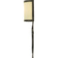 Meyda Lighting Volta 8" Antique Iron Gate Wall Sconce With Creme Carrare Idalight Shade Glass