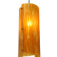 Meyda Lighting Vortex 8" Coffee Bean Pendant Light With Ambra Siena Idalight Shade