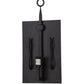Meyda Lighting Wakefield 8" Oil Rubbed Bronze Wall Sconce With White Opal Shade Glass
