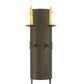 Meyda Lighting Warwick 10" 2-Light Costello Black Wall Sconce