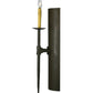 Meyda Lighting Warwick 10" 2-Light Costello Black Wall Sconce