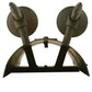 Meyda Lighting Warwick 10" 2-Light Costello Black Wall Sconce