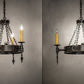 Meyda Lighting Warwick 27" 6-Light Hand Waxed Metal Chandelier