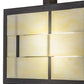 Meyda Lighting Weaved Idalight 18" 2-Light Chestnut Wall Sconce With Botticino Idalight Shade