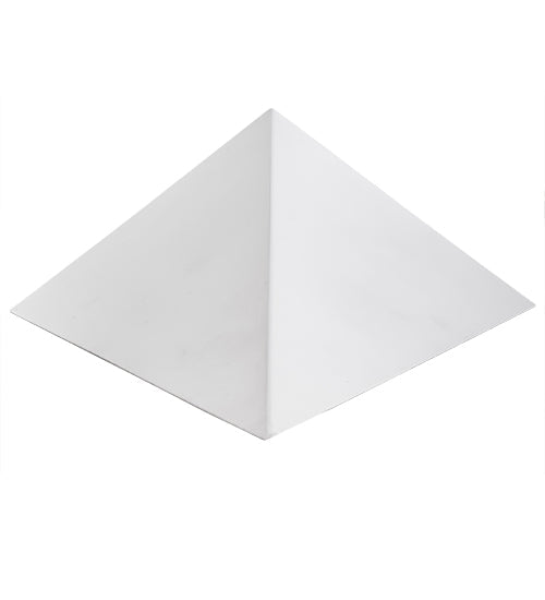 Meyda Lighting Wedge 14" White Wall Sconce With White Shade Glass