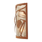 Meyda Lighting Whispering Pines 10" 2-Light Earth Wall Sconce With Silver Mica Shade Glass