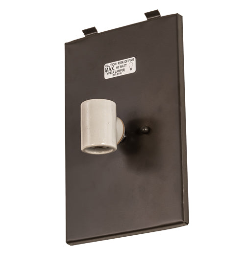 Meyda Lighting Whispering Pines 11" 2-Light Timeless Bronze Wall Sconce With Beige Iridescent Art Shade Glass