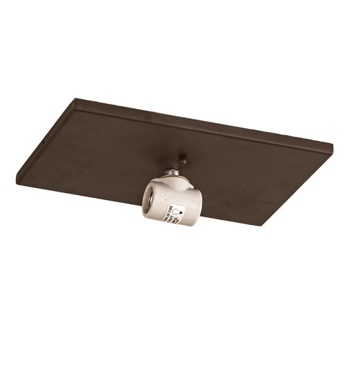 Meyda Lighting Whispering Pines 12" 2-Light Oil Rubbed Bronze Flush Mount Light With Silver Mica Shade Glass