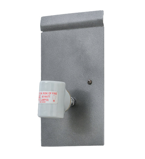 Meyda Lighting Whispering Pines 15" 2-Light Pewter Wall Sconce With Silver Mica Shade Glass